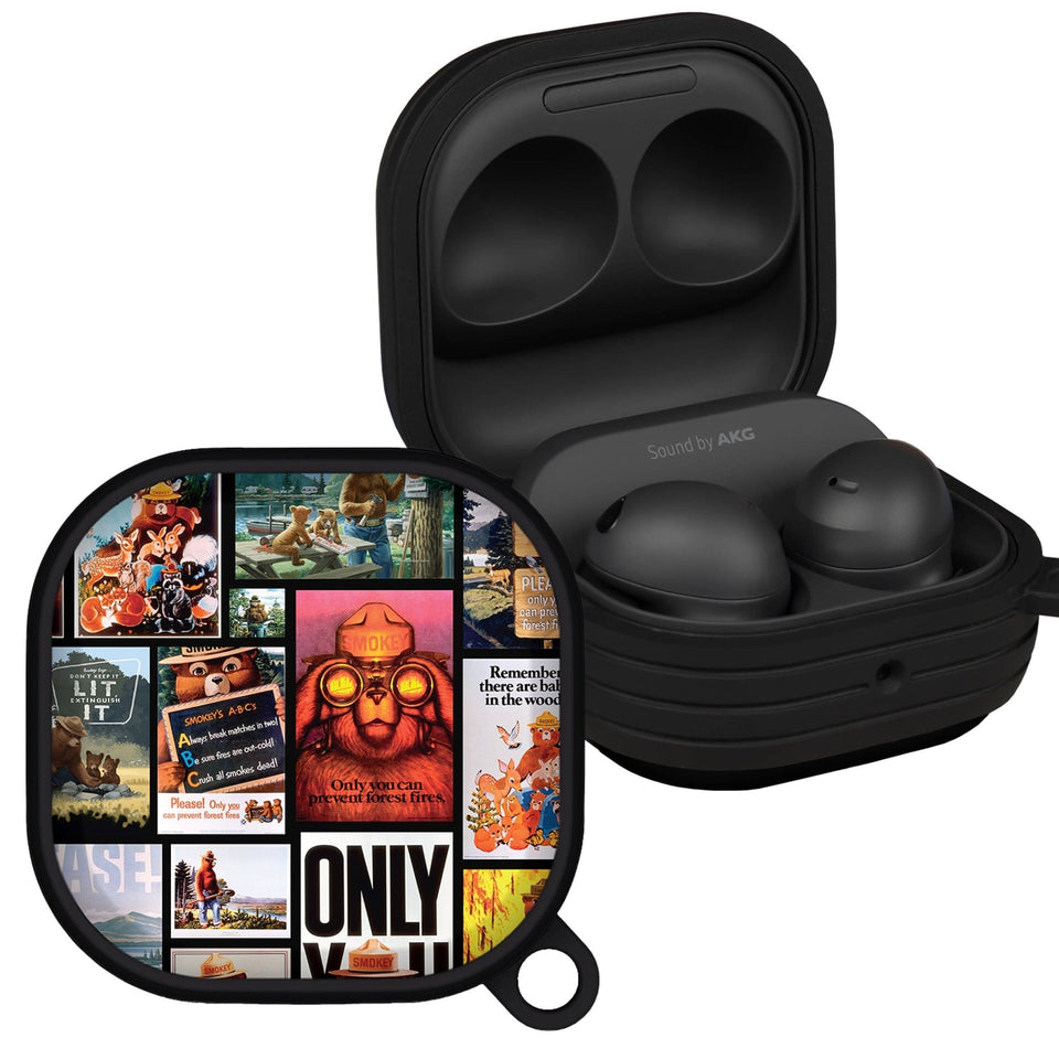 Smokey Bear Classic HDX Samsung Galaxy Buds Pro & Buds Live Case Cover - Wear with style