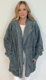 Snuggle Up Cardigan-Alpine Blue - Wear with style