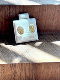 Solid 10K Gold Virgin Mary Earrings, virgencita gold earrings - Wear with style