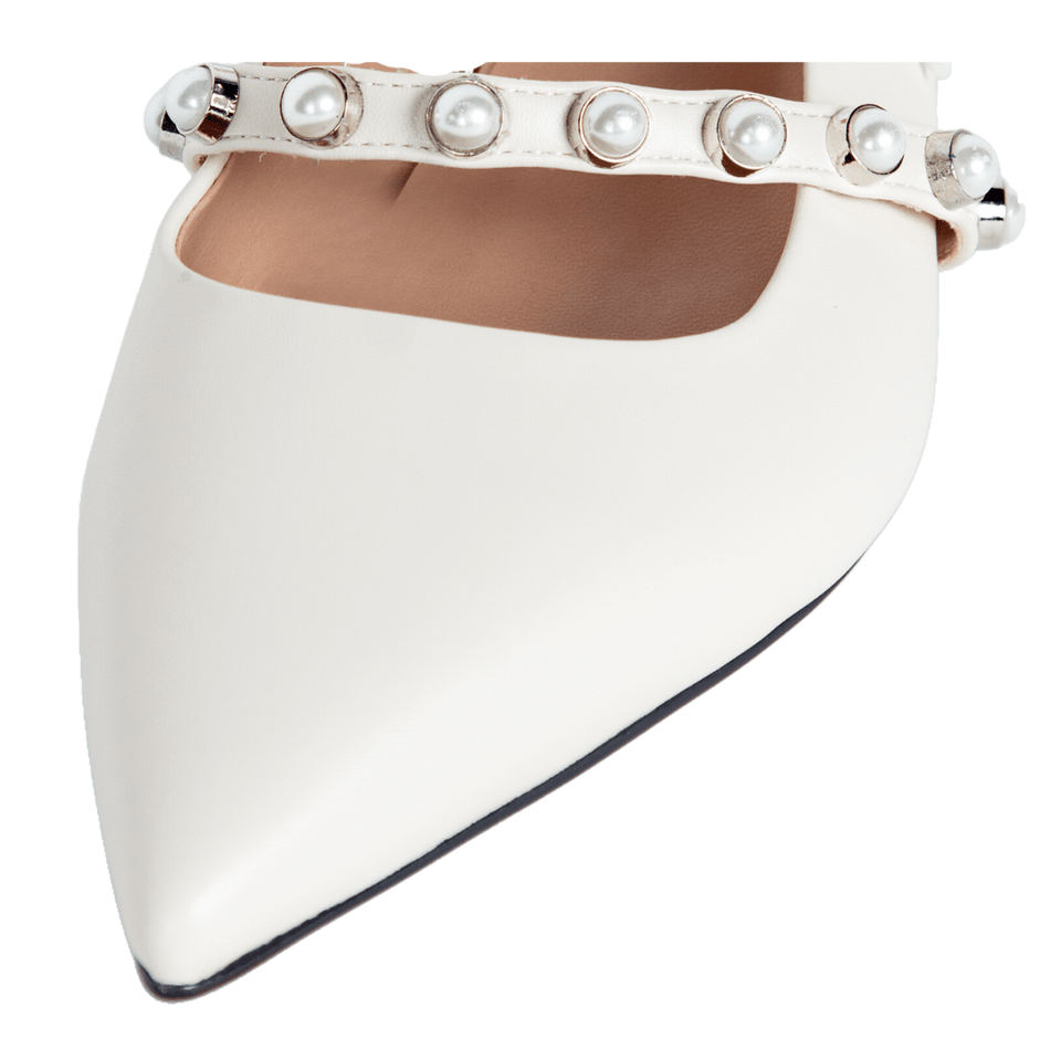Sophia Slingback Pumps Ivory - Wear with style