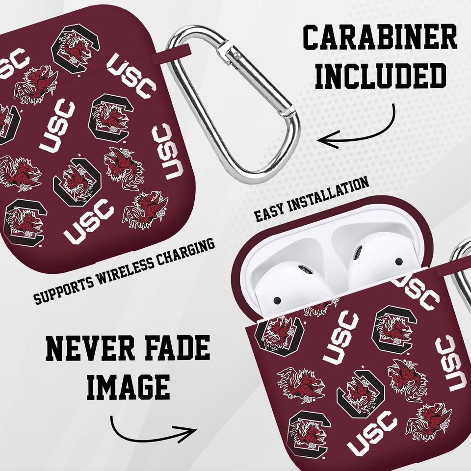South Carolina Gamecocks HD Apple AirPods Gen 1 & 2 Case Cover - Wear with style