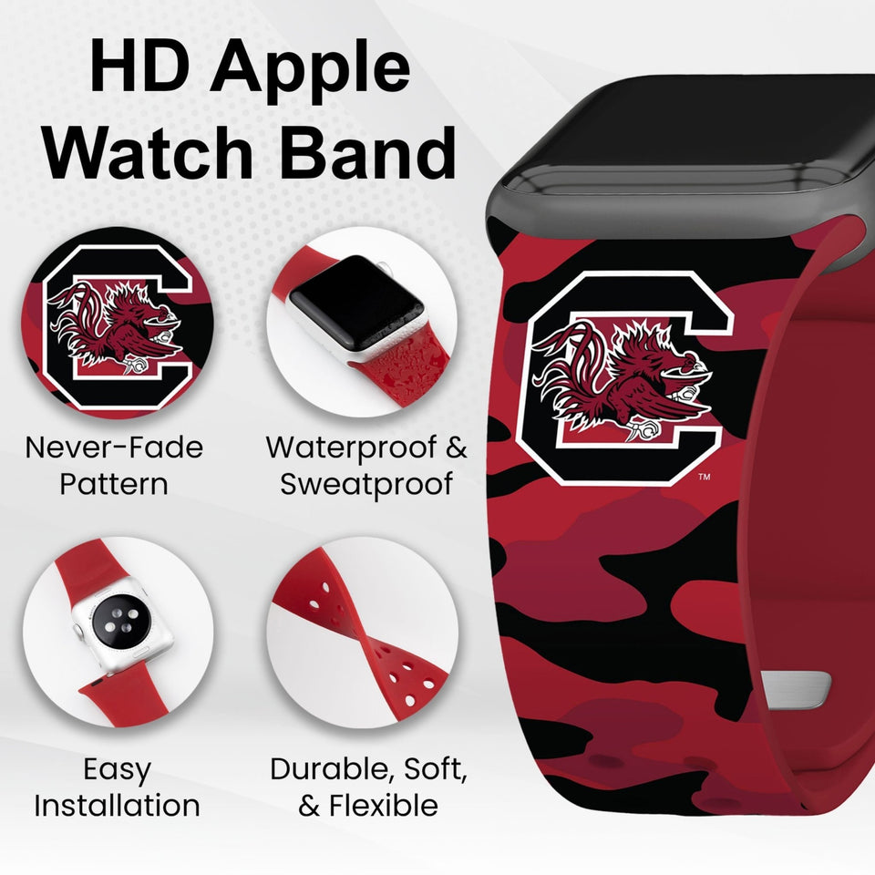 South Carolina Gamecocks HD Apple Watch Band - Wear with style