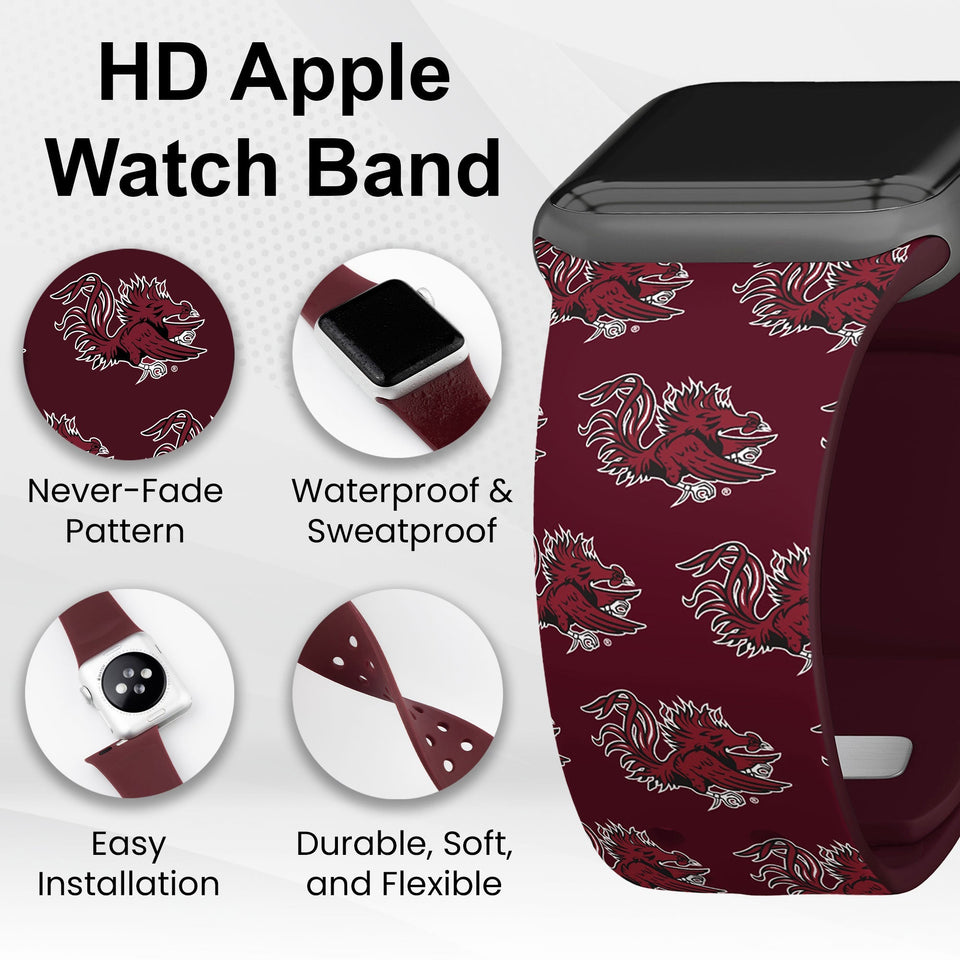 South Carolina Gamecocks HD Apple Watch Band - Wear with style