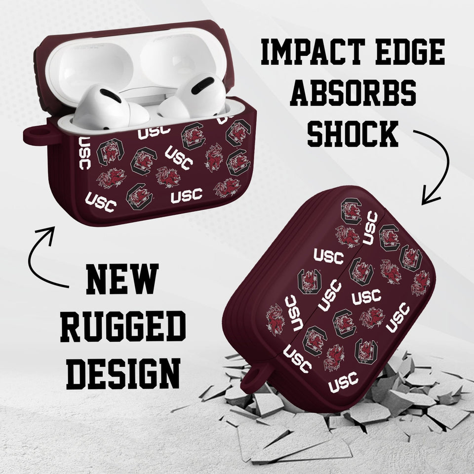 South Carolina Gamecocks HDX AirPods Pro 1 & 2 Case Cover - Wear with style