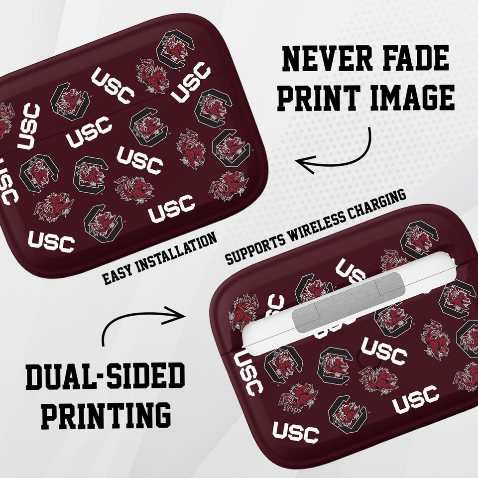 South Carolina Gamecocks HDX AirPods Pro 1 & 2 Case Cover - Wear with style