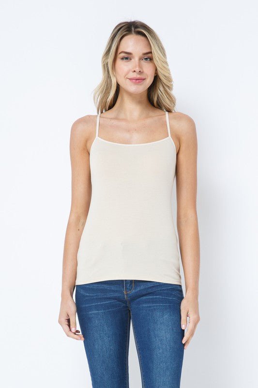 Spaghetti Strap Tank Top - Wear with style