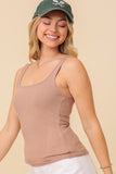 Square Neck Tank Top - Wear with style