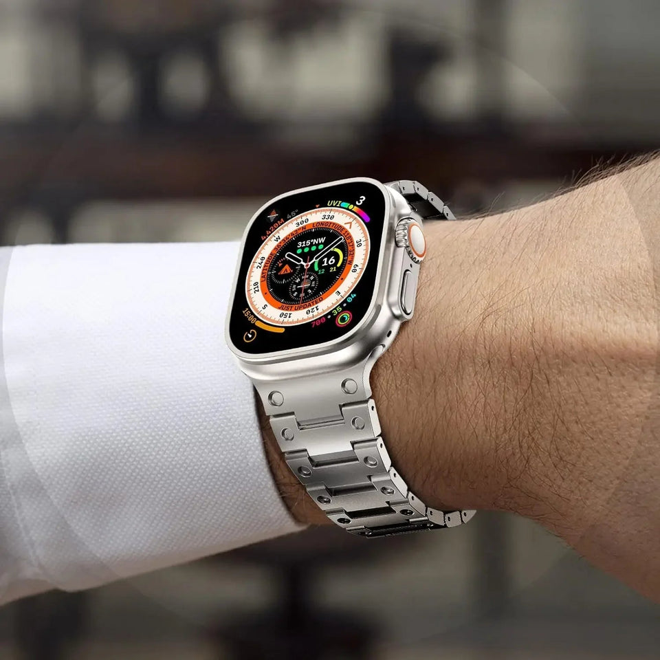 Stainless Steel Metal Band For Apple Watch - Wear with style