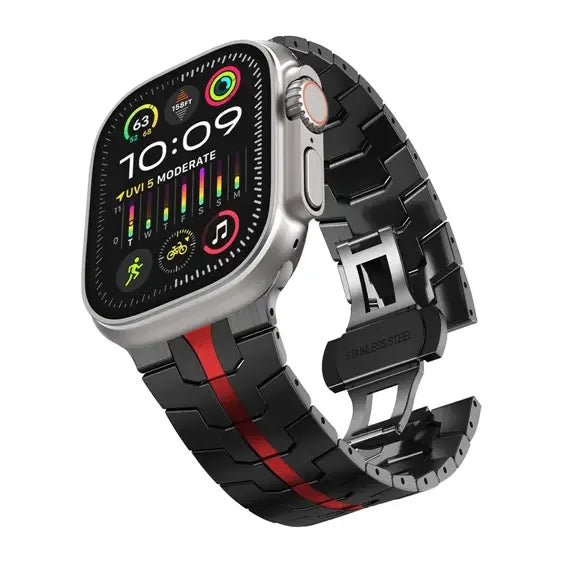 Stainless Steel Metal Watchband For Apple Watch - Ironman Version - Wear with style