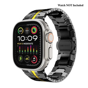 Stainless Steel Metal Watchband For Apple Watch - Ironman Version - Wear with style
