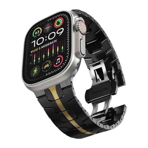 Stainless Steel Metal Watchband For Apple Watch - Ironman Version - Wear with style