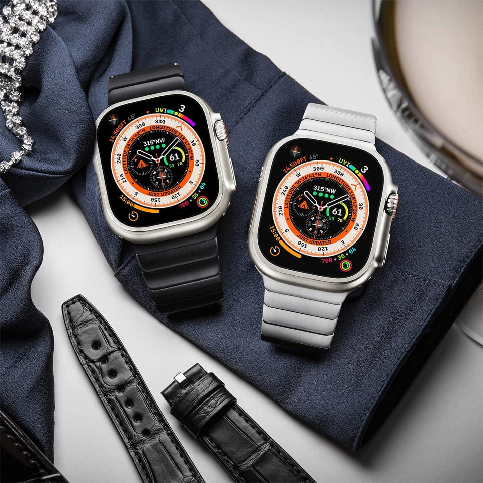 Stainless Steel Metal Watchband For Apple Watch T03 - Wear with style