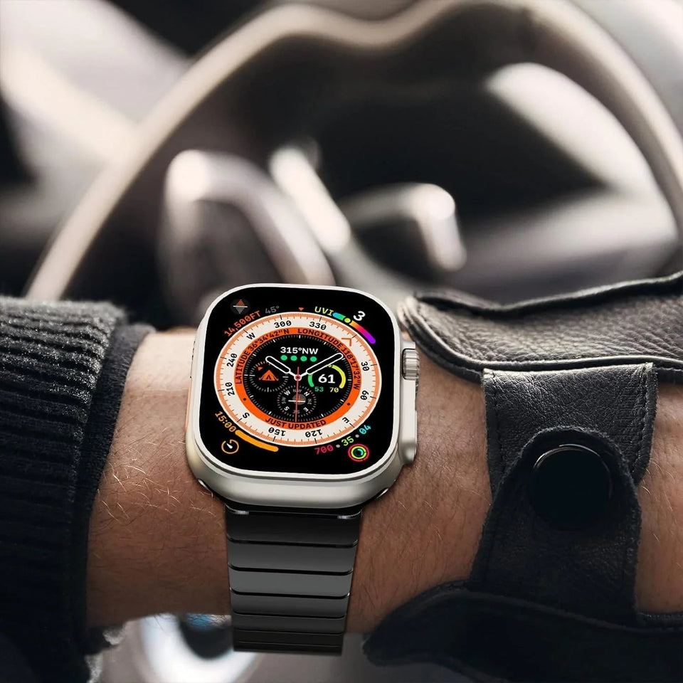 Stainless Steel Metal Watchband For Apple Watch T03 - Wear with style