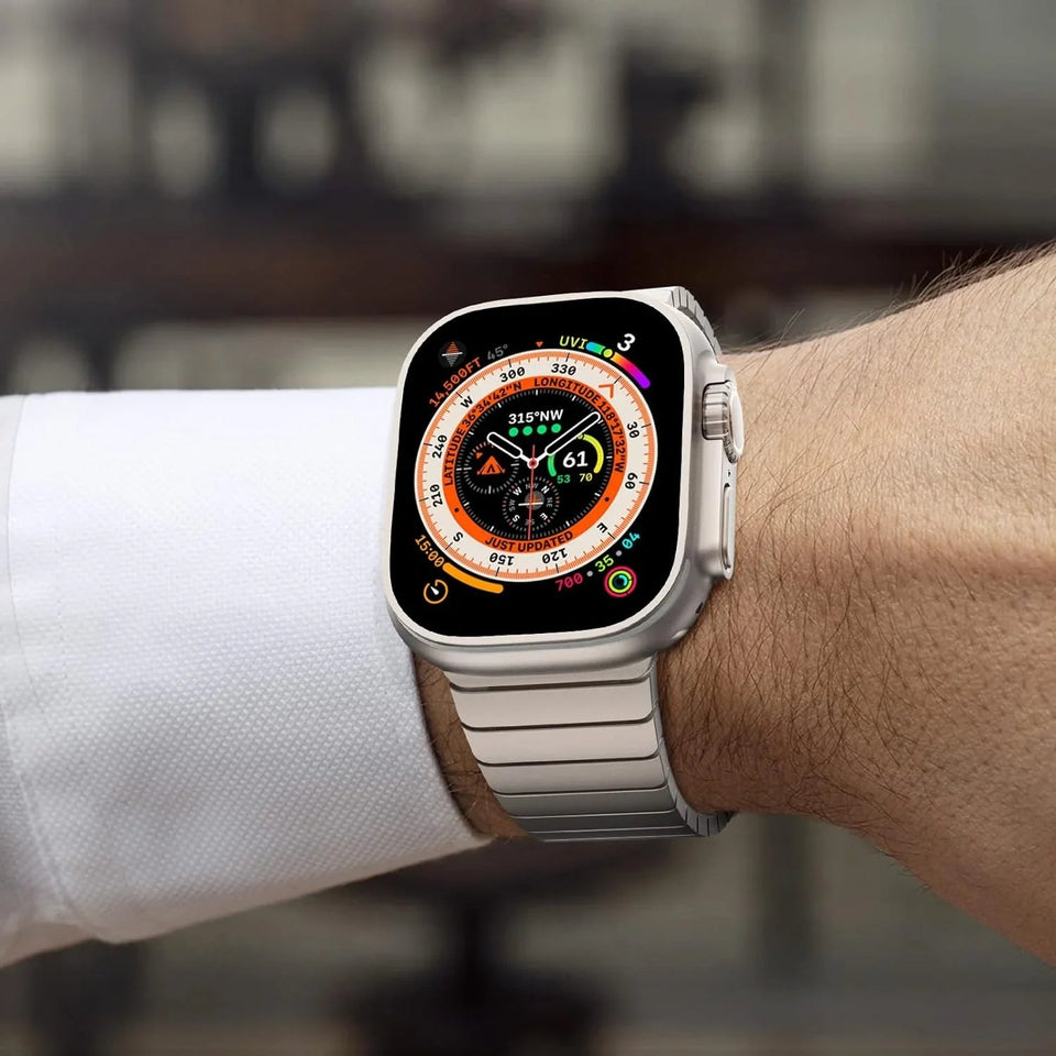 Stainless Steel Metal Watchband For Apple Watch T03 - Wear with style