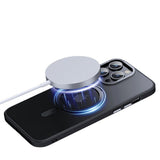Stand Transparent Frosted Magsafe iPhone Case - Wear with style