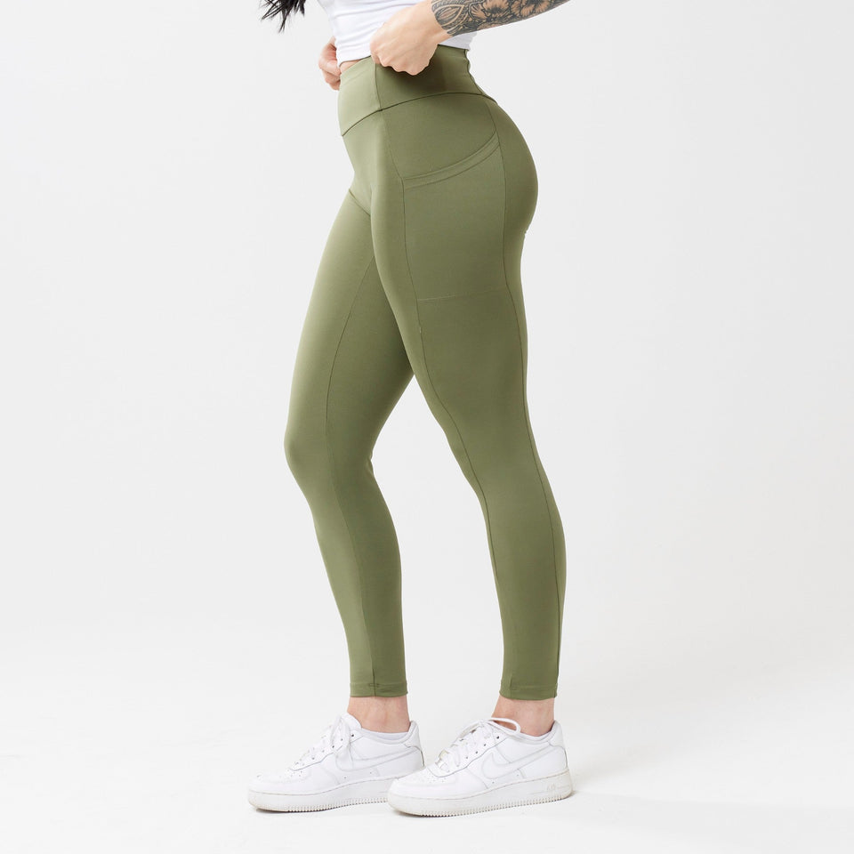 StayUP™ High-Rise with Pocket Leggings - Sage - Wear with style