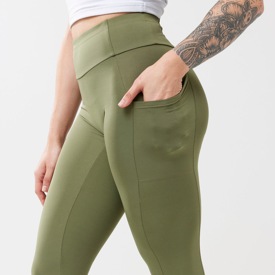 StayUP™ High-Rise with Pocket Leggings - Sage - Wear with style