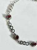 Sterling silver 925 heart bracelet | Pulsera de plata 925 | pulsera de corazones - Wear with style