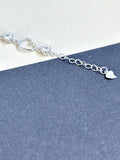 Sterling silver 925 open hearts bracelet | silver 925 link bracelet | Pulseras de plata 925 | pulseras de corazones para mujer - Wear with style