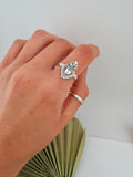Sterling silver 925 sacred heart ring | Anillo de plata mexicana 925 sagrado corazón de Jesús - Wear with style