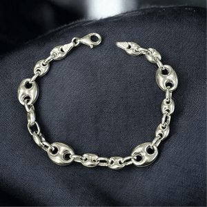 Sterling silver chain bracelet, silver 925 jewelry | Pulseras de plata .925 - Wear with style