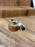 Sterling silver Lord’s Prayer | Anillos de plata 925 del padre nuestro | Silver 925 Unisex band ring - Wear with style