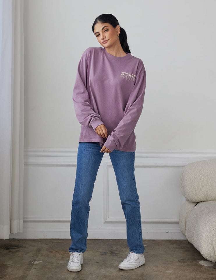 Strength LS Unisex Tee - Wear with style