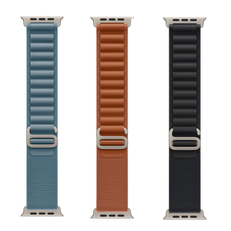 Stretch Alpine Loop Band for Apple Watch – Nylon D - Hook Strap - Wear with style