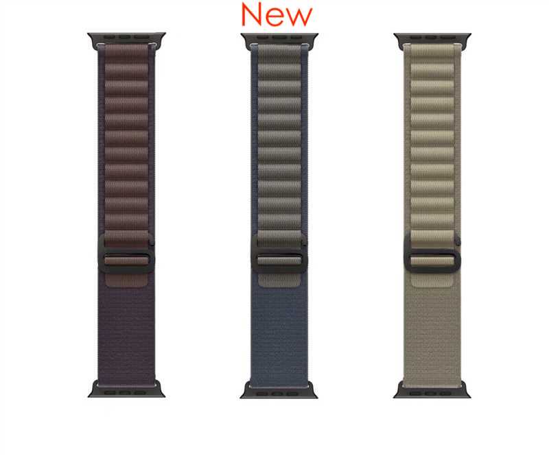 Stretch Alpine Loop Band for Apple Watch – Nylon D - Hook Strap - Wear with style