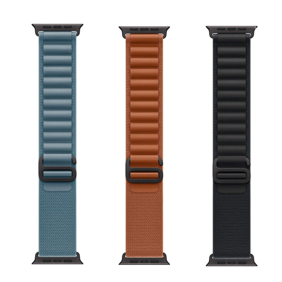 Stretch Alpine Loop Band for Apple Watch – Nylon D - Hook Strap - Wear with style