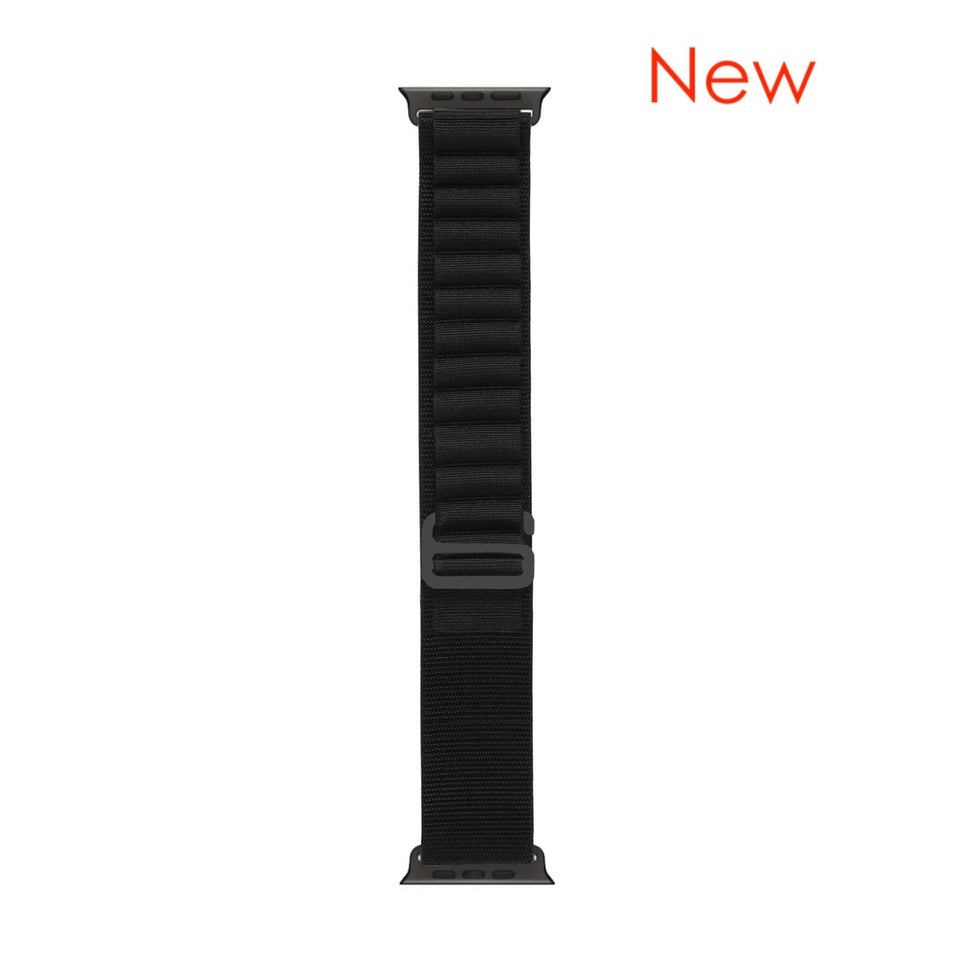 Stretch Alpine Loop Band for Apple Watch – Nylon D - Hook Strap - Wear with style