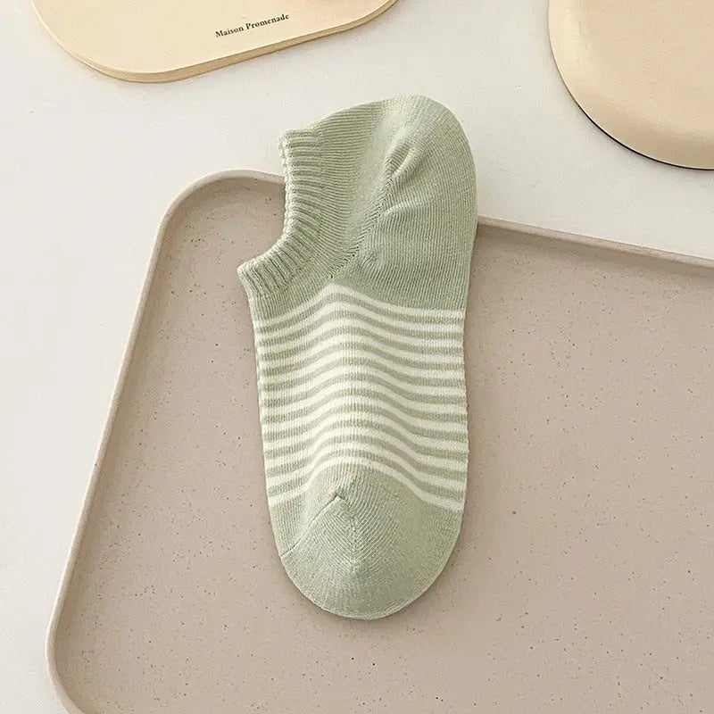 Stripe Ankle Socks - Wear with style
