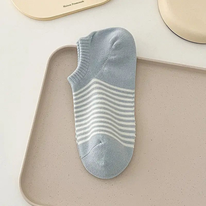Stripe Ankle Socks - Wear with style