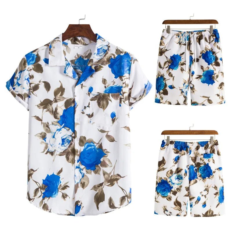 Stylish fit men beach shorts set - Wear with style