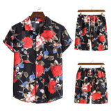 Stylish fit men beach shorts set - Wear with style