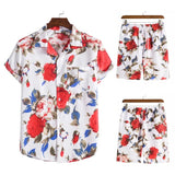 Stylish fit men beach shorts set - Wear with style