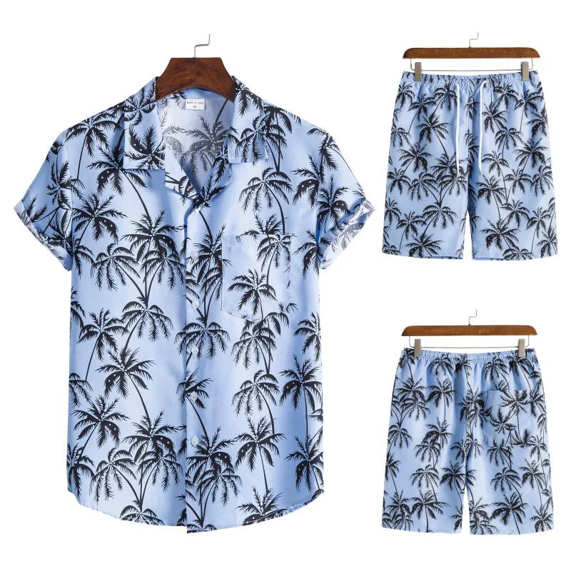 Stylish fit men beach shorts set - Wear with style