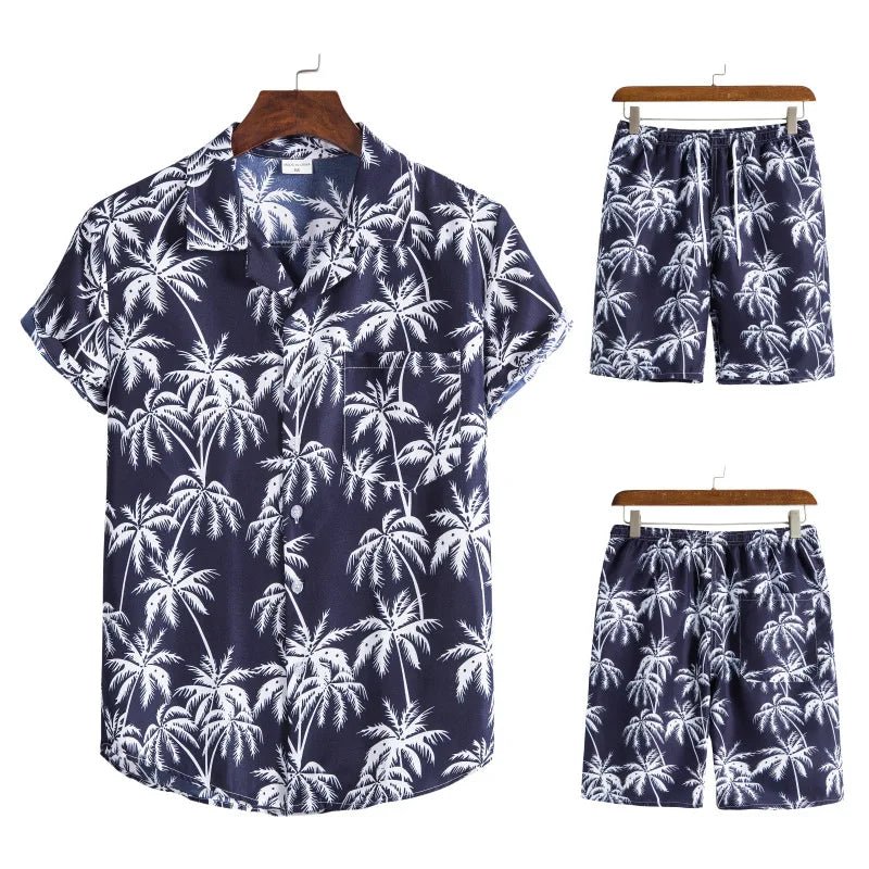 Stylish fit men beach shorts set - Wear with style