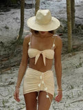 Stylish kelly three piece swimsuit - Wear with style
