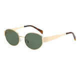 Stylish oval sunglasses - Wear with style