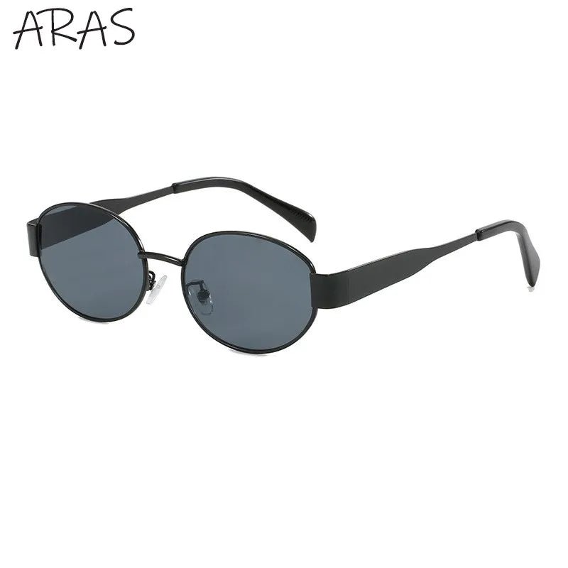 Stylish oval sunglasses - Wear with style