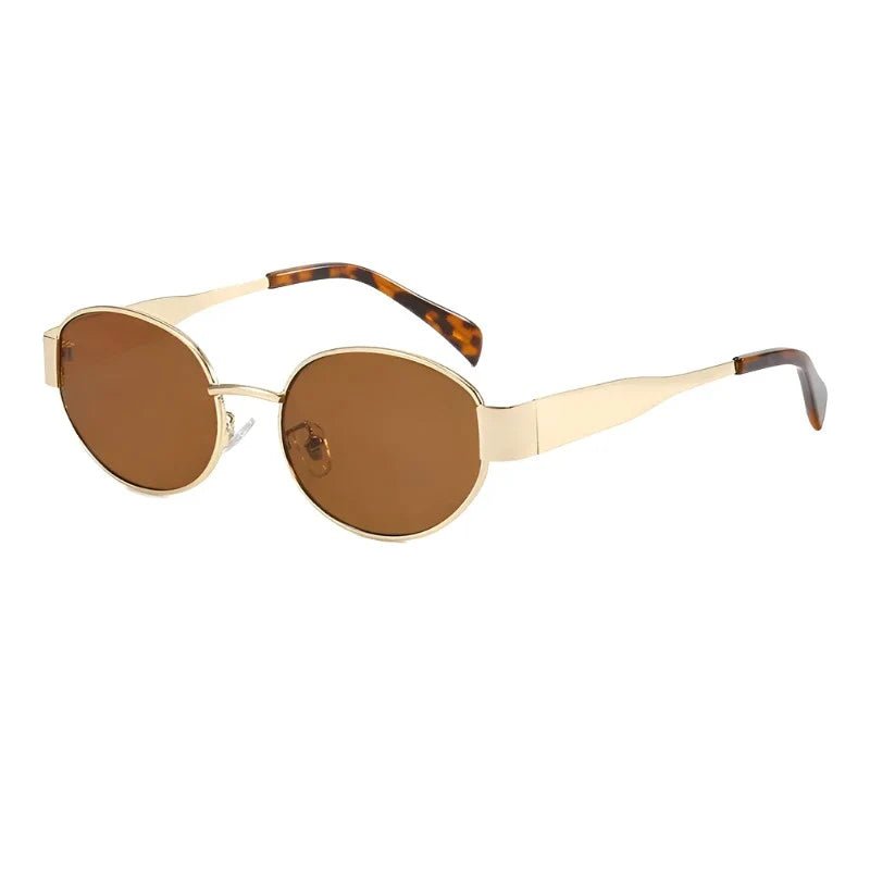 Stylish oval sunglasses - Wear with style