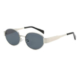Stylish oval sunglasses - Wear with style