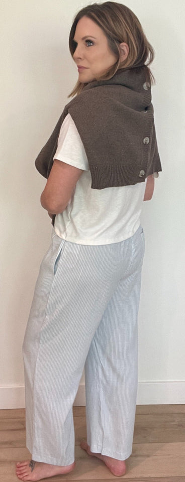 Summer Breeze Pants-Blue/White - Wear with style