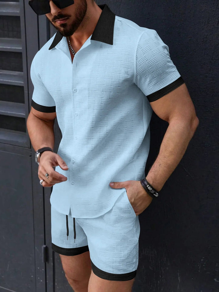 Summer Hawaiian Men's Comfortable Beach shorts set - Wear with style
