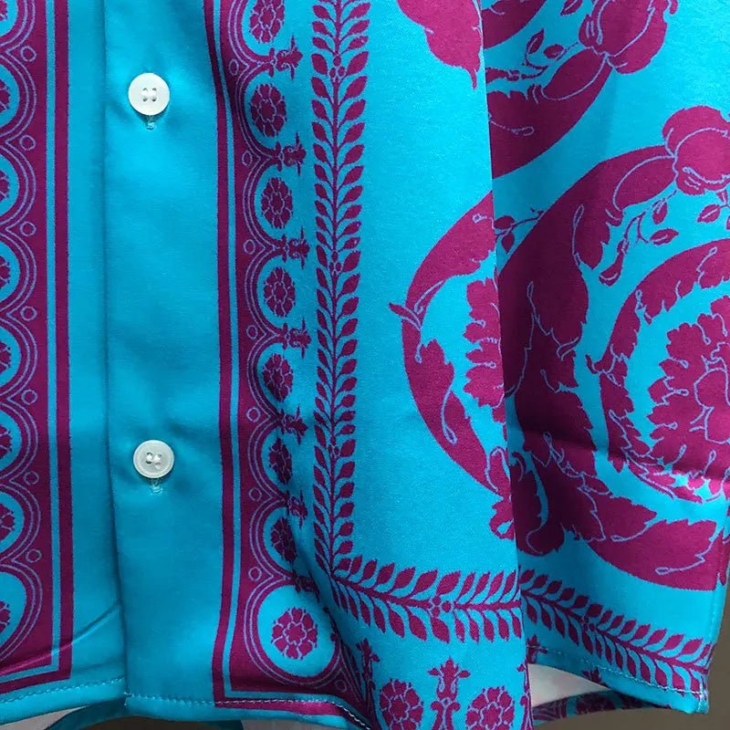 Summer time fine men beach shorts set - Wear with style