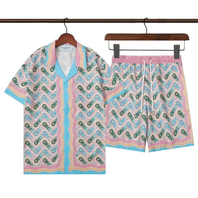 Summer vibes men Beach shorts set - Wear with style