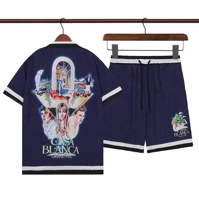 Summer vibes men Beach shorts set - Wear with style