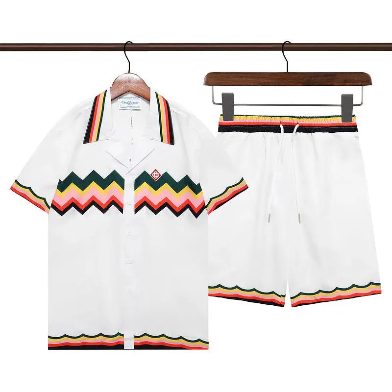 Summer vibes men Beach shorts set - Wear with style