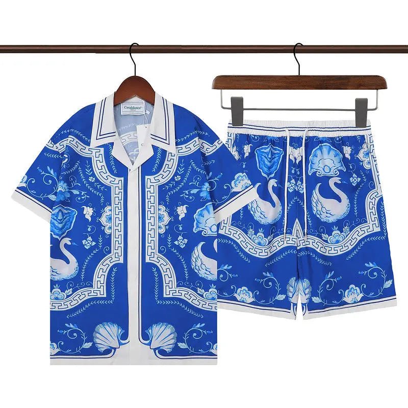 Summer vibes men Beach shorts set - Wear with style
